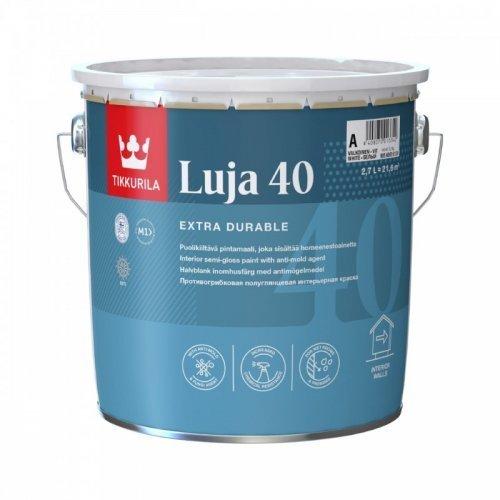 Напівглянцева фарба для внутрішніх робіт Tikkurila Luja 40 (Тіккуріла Луя 40)