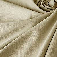 Декоративна однотонна тканина з тефлоном для штор, скатертин, серветок, покривал, бавовна, Туреччина, св. беж