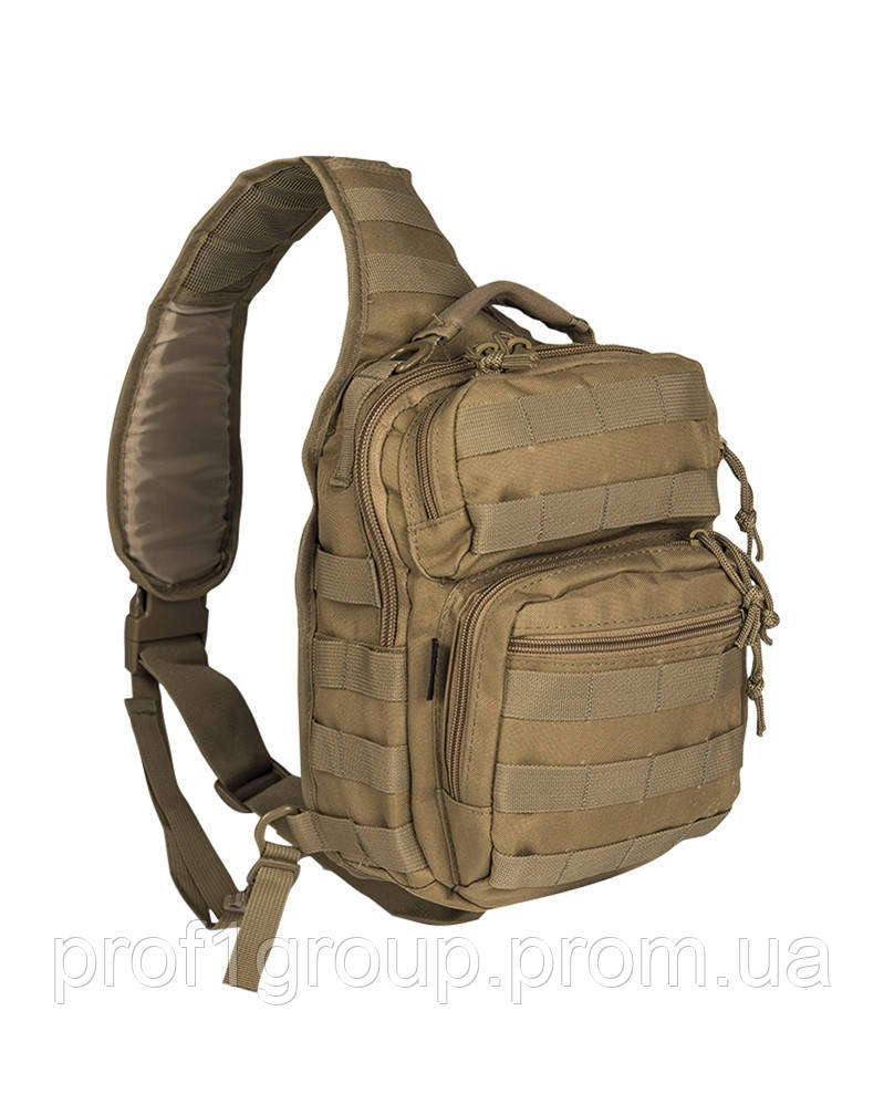 Рюкзак однолямочний ONE STRAP ASSAULT PACK SM Coyote 30х22х13 см