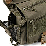 Сумка тактична для прихованого носіння зброї 5.11 Tactical Daily Deploy Push Pack RANGER GREEN єдиний, фото 8