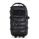 Рюкзак тактичний TACTICAL BLACK BACKPACK US ASSAULT SMALL Black 20 l, фото 2