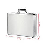 Алюмінієвий аташе кейс Bory Aluminum Hard Case, фото 4