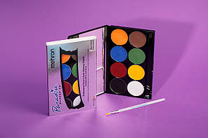 Аквагрим в панелі Mehron Paradise Makeup AQ, 8 кольорів