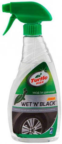 Чорний лисець "Wet N Black" тригер 500 мл RU GL Turtle Wax, фото 1