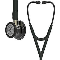 Стетоскоп Littmann Cardiology IV Черный с дымчатым колоколом и стеблем шампань