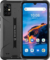 Защищенный смартфон UMIDIGI BISON Pro 4/128Gb NFC Black (Global) противоударный водонепроницаемый телефон