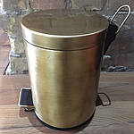 Підвісний дозатор для рідкого мила бронза кераміка Bugnatese F21, фото 3