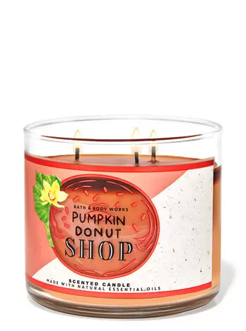 Pumpkin Donut Shop ароматична свічка оригіналу від Bath & Body Works