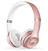 Бездротові навушники Beats Solo3 Wireless Rose Gold - Чіп Apple W1, 40 годин прослуховування(остання модель)