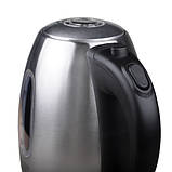 Чайник електричний електрочайник Adler AD 1223 1.7 л Silver (SH111538), фото 5