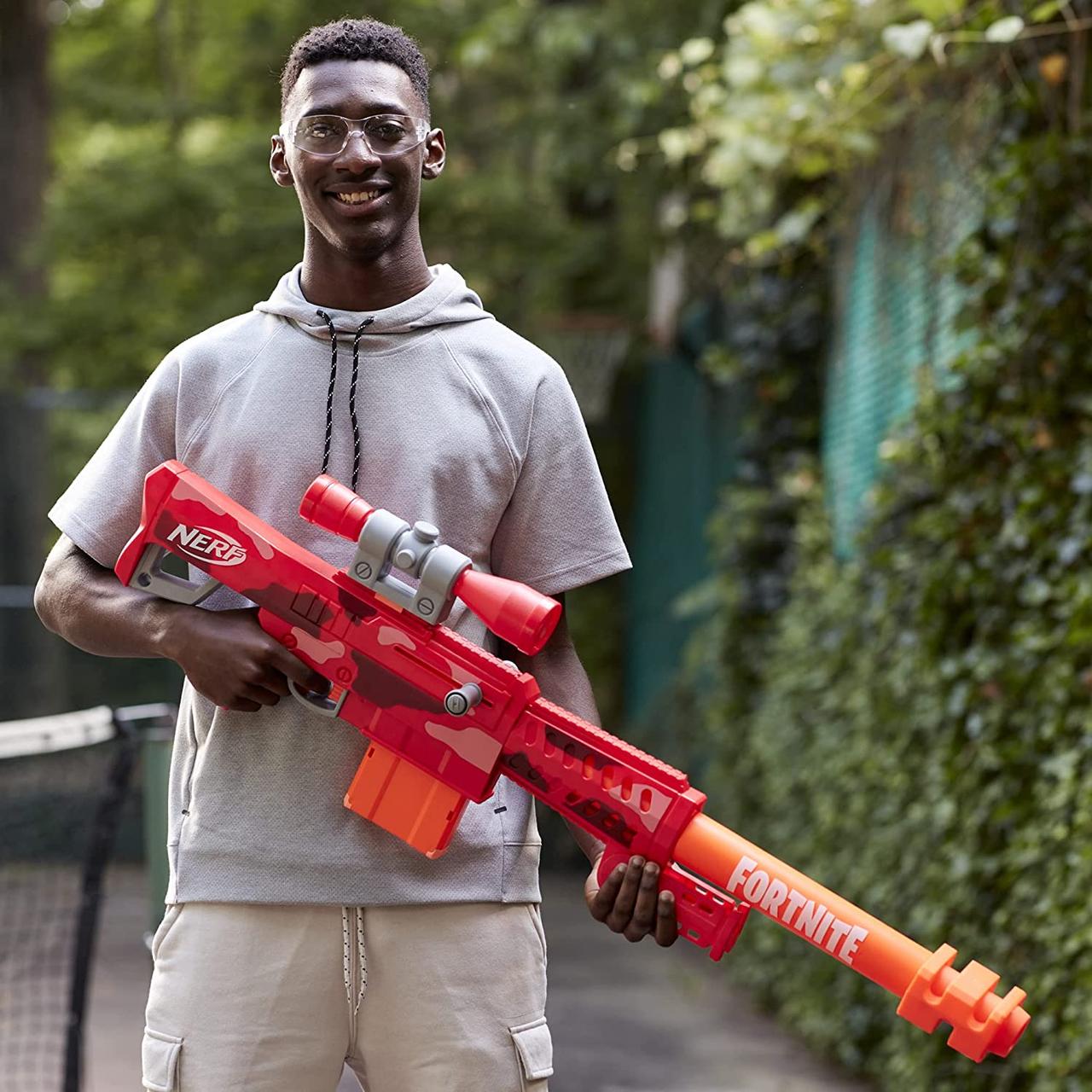 Nerf Fortnite Heavy SR トイガン NERF Fortnite Heavy SR Blaster Toys - Zavvi UK