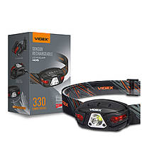Налобний світлодіодний ліхтарик VIDEX VLF-H015 330Lm 5000K