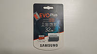 Карта памяти Samsung EVO Plust microSDHC Class 10, 32GB