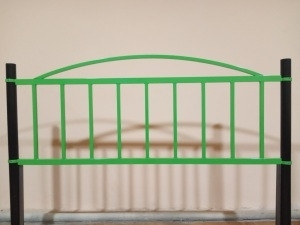 Забор для клумби Металлический Зеленый 580x1500 - фото 2 - id-p1519473917