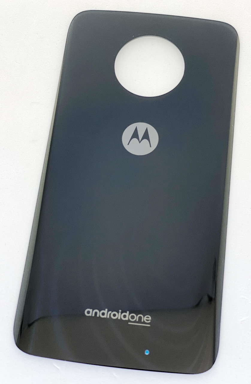 Задня кришка Motorola XT1900-5 Moto X4, чорна, Super Black, оригінал (Китай), фото 1