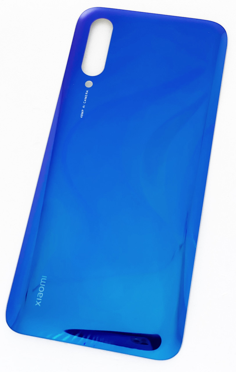 Задня кришка для Xiaomi Mi9 Lite, синя, Aurora Blue, оригінал (Китай), фото 1