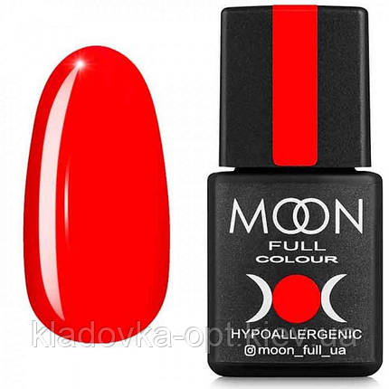 Гель-лак Moon Full №708 (яскраво-червоний), 8 мл, фото 2