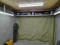 Брезентова штора в гараж 2х3м