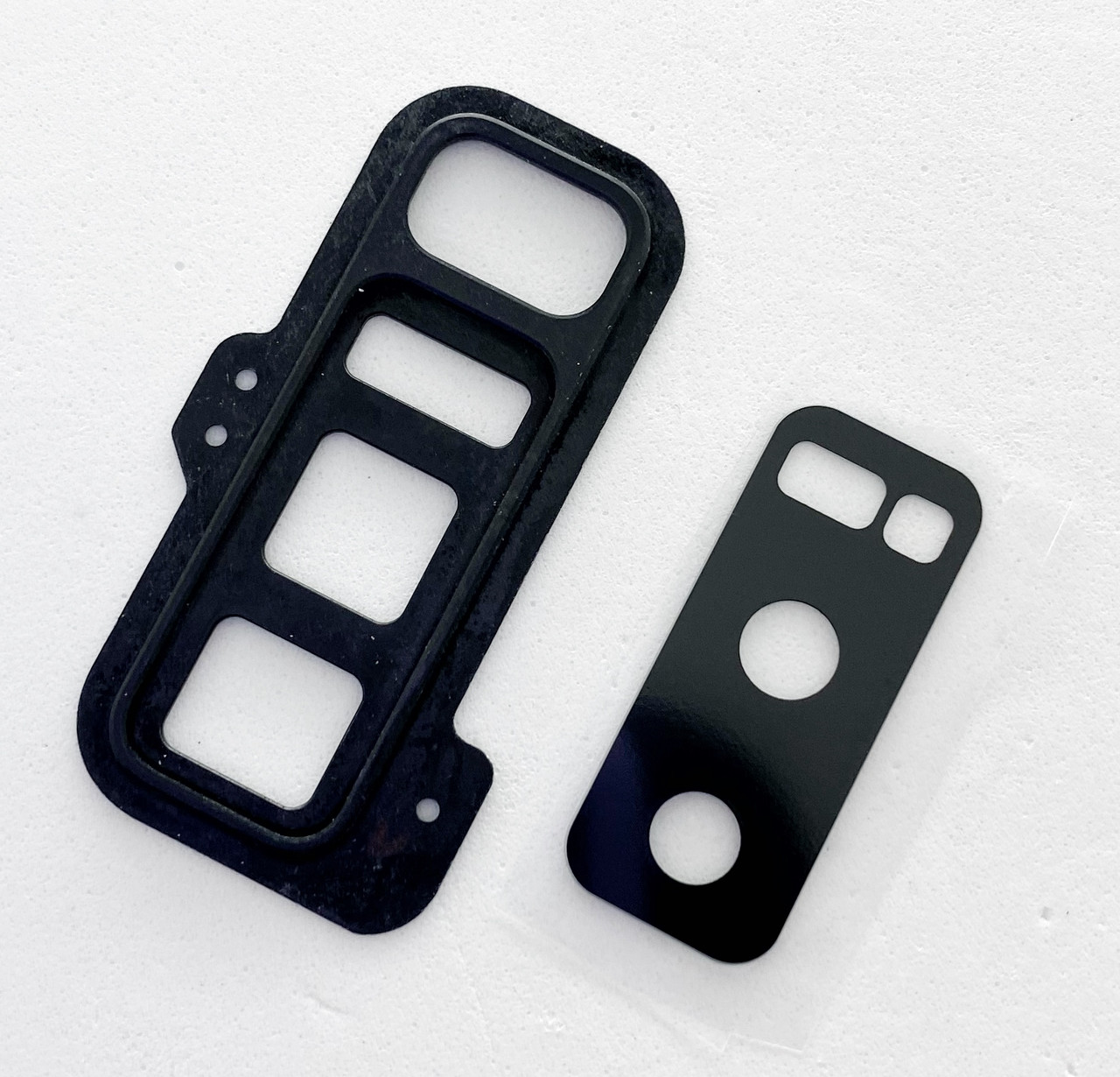 Скло камери Samsung N950F Galaxy Note 8, з рамкою чорного кольору