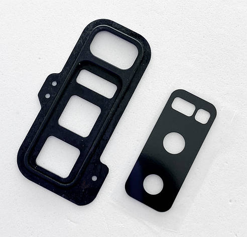 Скло камери Samsung N950F Galaxy Note 8, з рамкою чорного кольору, фото 1