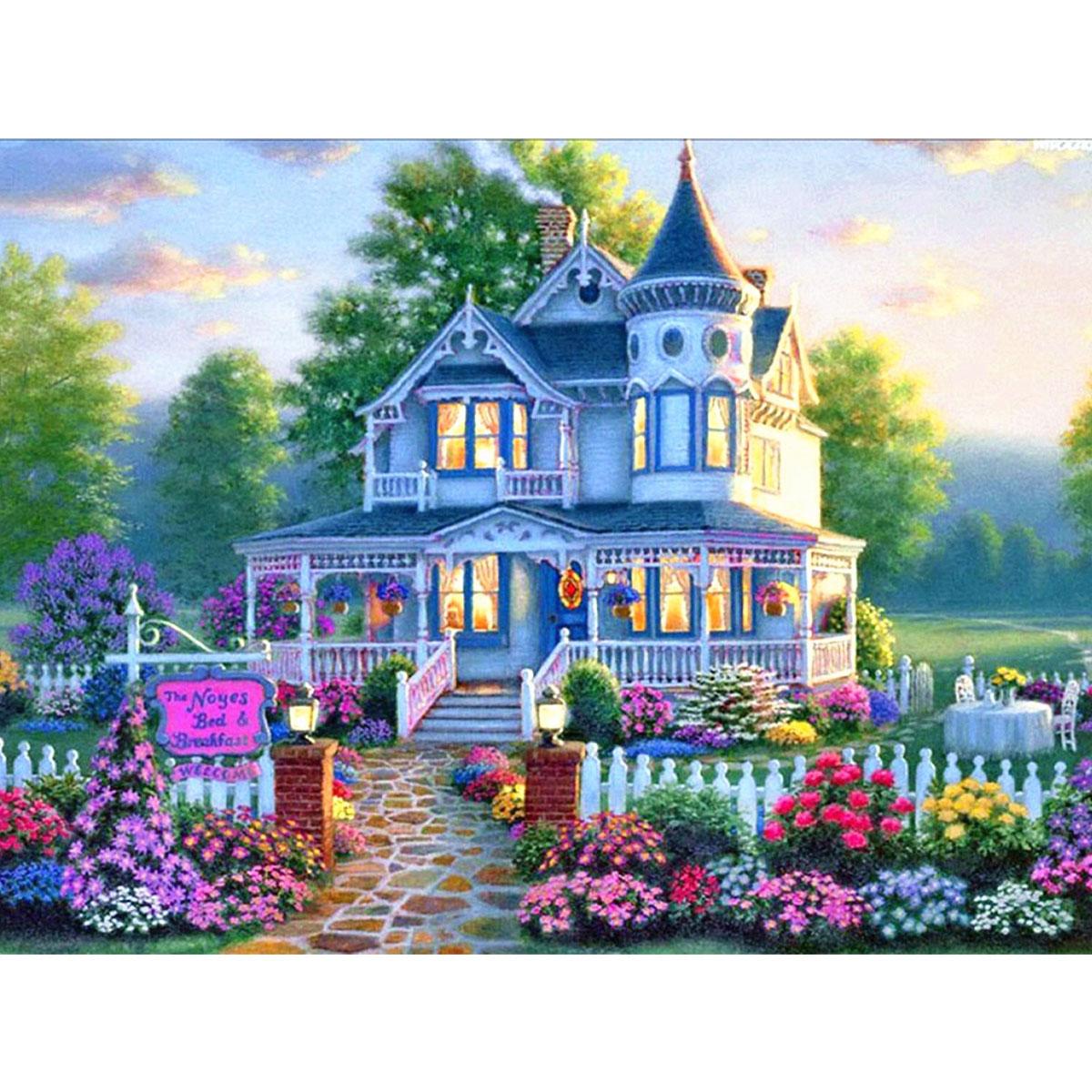 Алмазна мозаїка SANTI "Будинок мрії", 40*50см на підрамнику