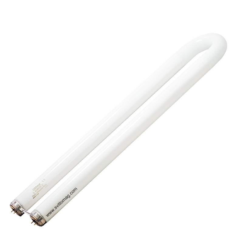 Лампа люмінесцентна ртутна U-образна T12 L 40w/25U OSRAM G13