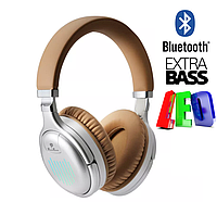 Навушники та гарнітура бездротові Bluetooth блютуз з шумозаглушенням LED G6, MP3 плеєр, FM
