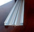 Дизайнерський алюмінієвий плінтус BEST DEAL 1/60 накладний, висота 60 мм, L-2,5 м срібло анод, фото 9