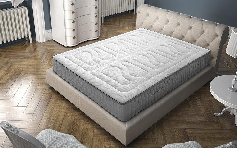 Ортопедичний безпружинний матрац Karibian Cashmere grey із колекції Silver з розміром 160х200
