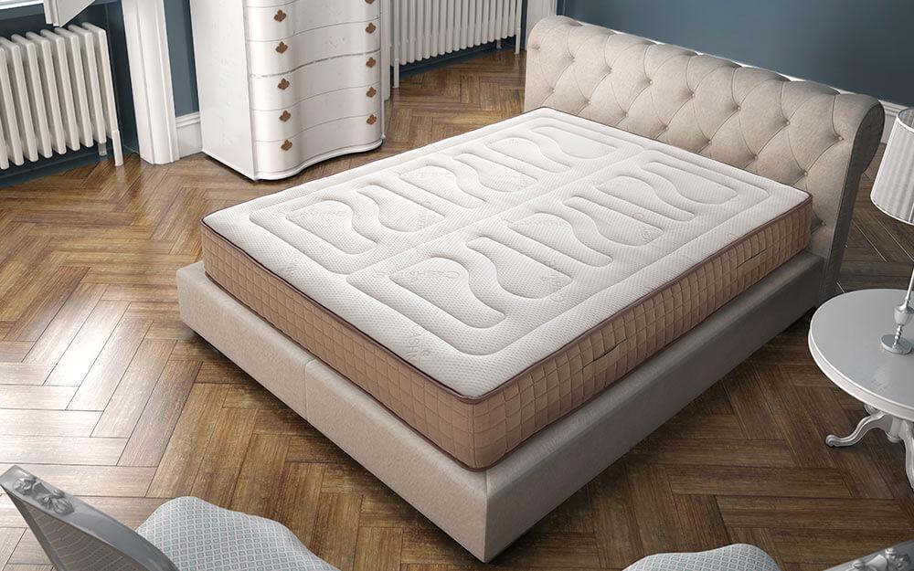 Ортопедичний безпружинний матрац Karibian Cashmere brown із колекції Silver з розміром 180х200