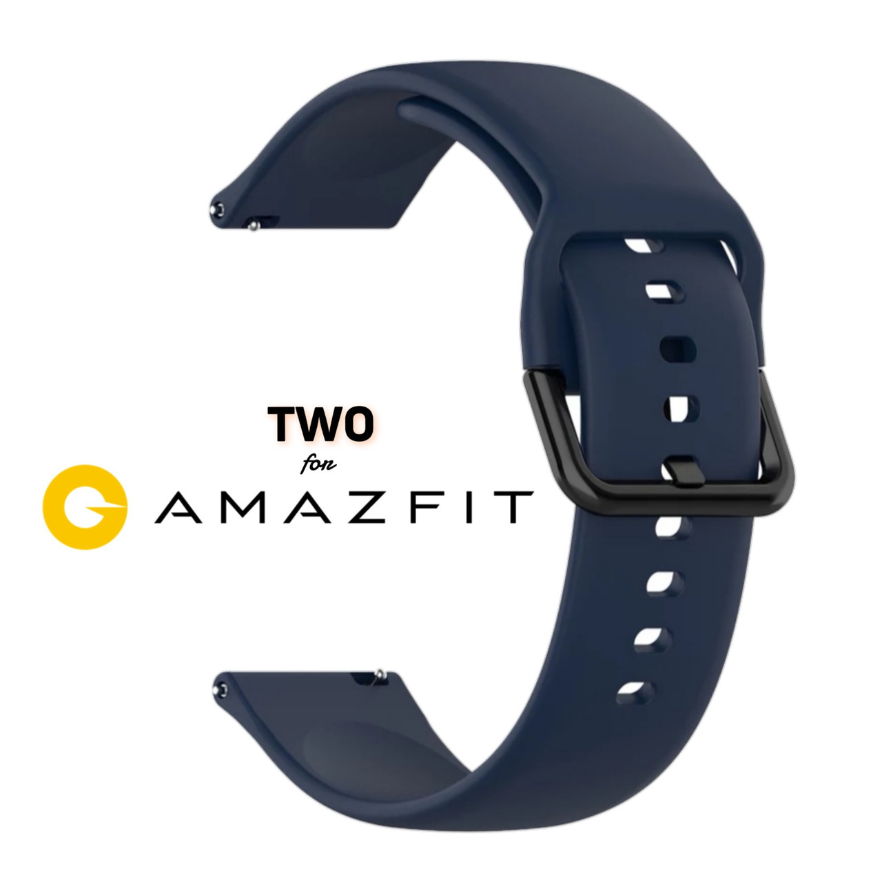 Ремінець для Xiaomi Amazfit Bip (AC) Dark Blue
