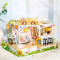 3D Румбокс "Cat Cafe" Кукольный Домик DIY DollHouse от CuteBee