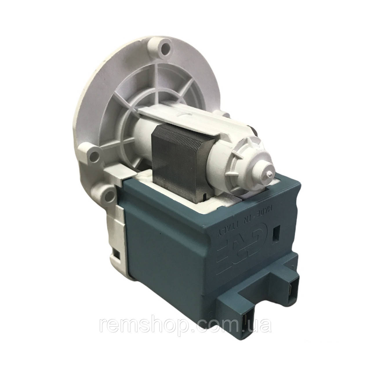 Помпа для пральної машини Electrolux, Zanussi, GRE 34W (конт. ззаду, 3 саморізи)