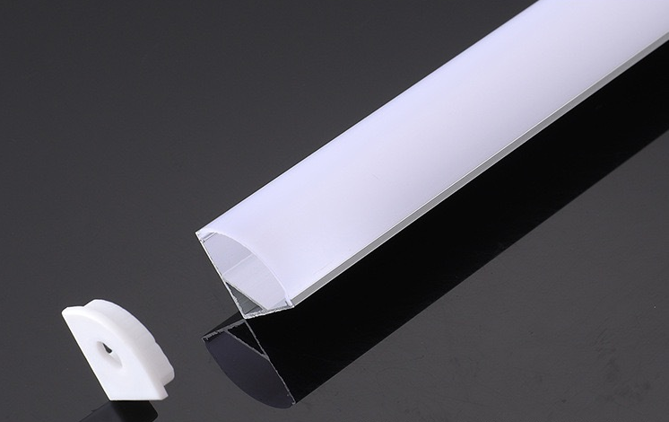 Профіль LEDTech кутовий анодований для світлодіодної стрічки. LT-601c 13*13мм (аналог ЛПУ-13). Плати до 10мм, фото 1