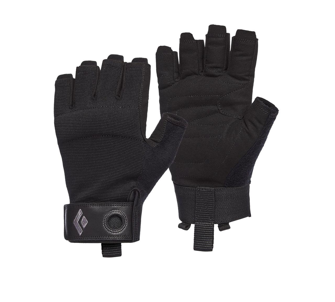 Рукавички Black Diamond Crag Half-Finger, Black, M (BD 801864.0002-M)