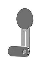 Тримач магнітний на ноутбук для IPhone 12/ 13 WiWU ZM306 Magnetic Phone Stand Сріблястий (ZM306), фото 5