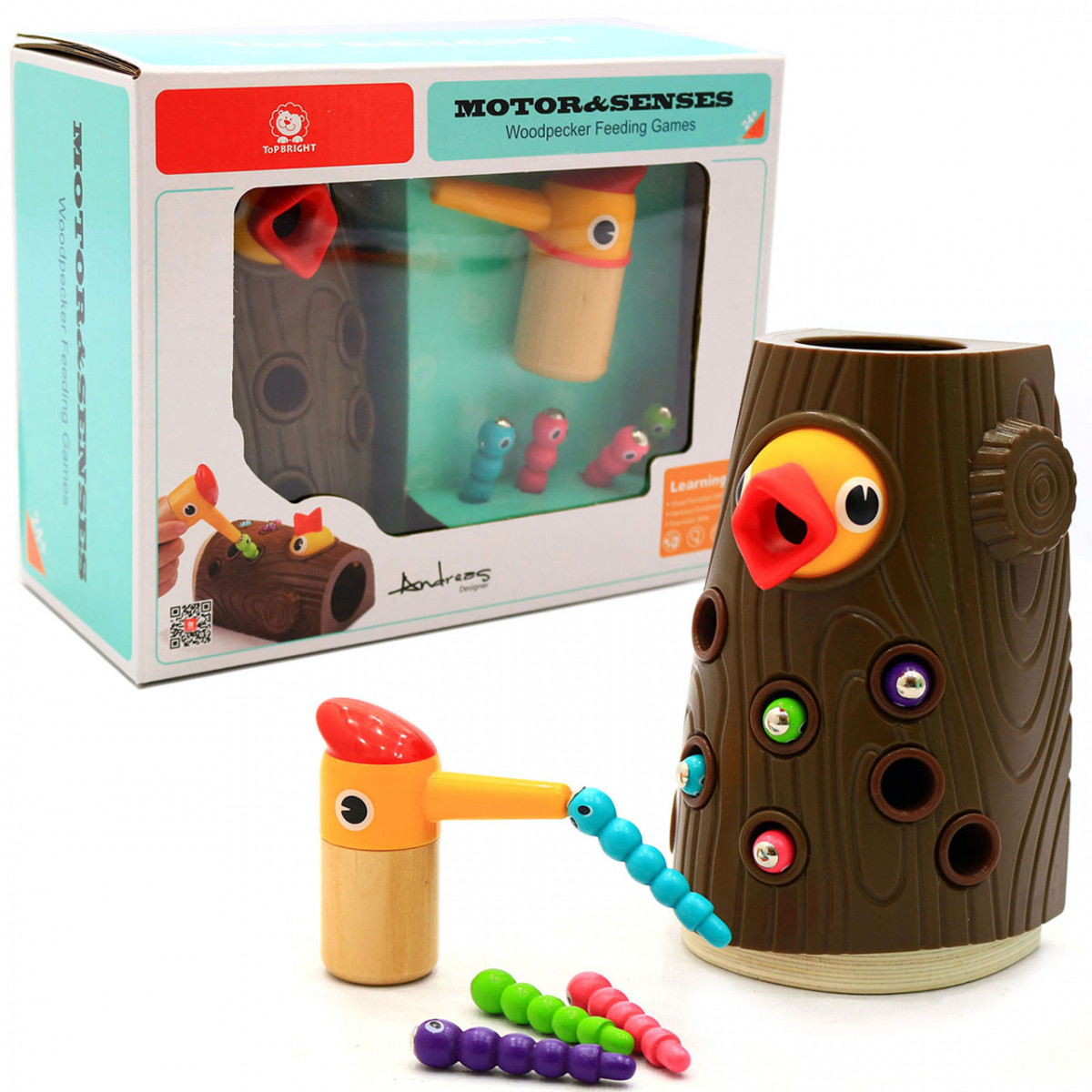 Гра на магнітах Top Bright «Нагодуй пташку» (120392), фото 1