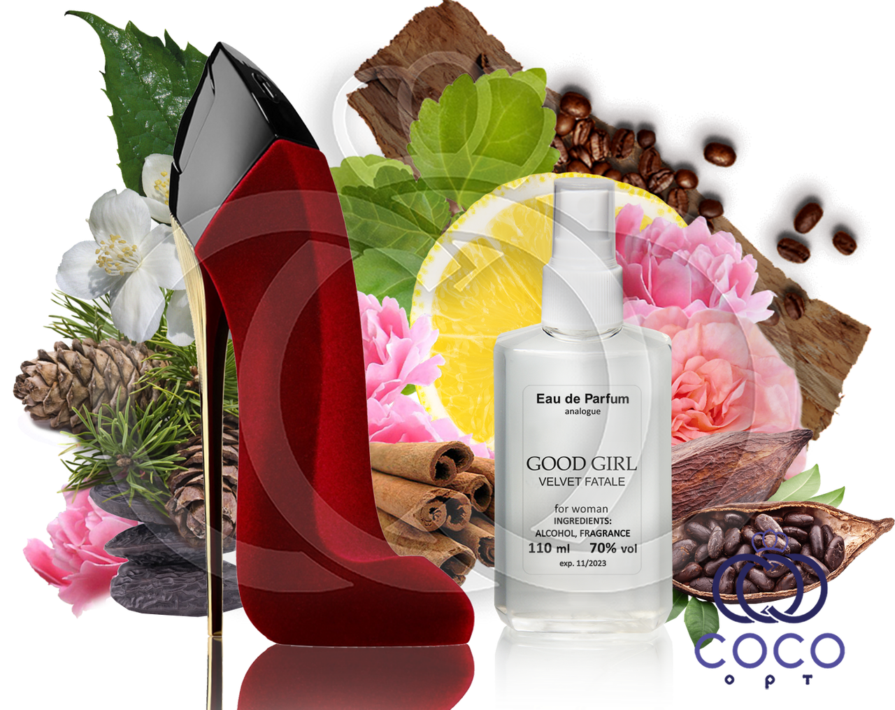 Жіноча парфумована вода Carolina Herrera Good Girl Velvet Fatale 110 Ml, фото 1