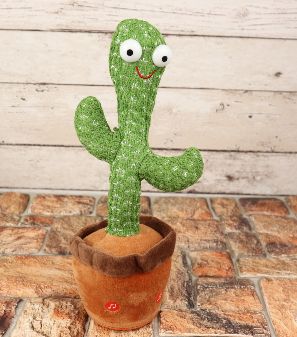 Музыкальная игрушка танцующий поющий Кактус, повторюшка Dancing Cactus (Настоящие фото) - фото 2 - id-p1519638062