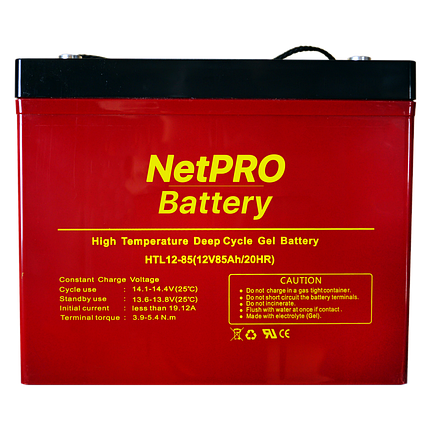 Гелевий акумулятор NetPRO HTL12-85, фото 2