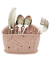 Сушіння, підставка для столових приладів пластикова АЖУР кольору в асорт., Efe