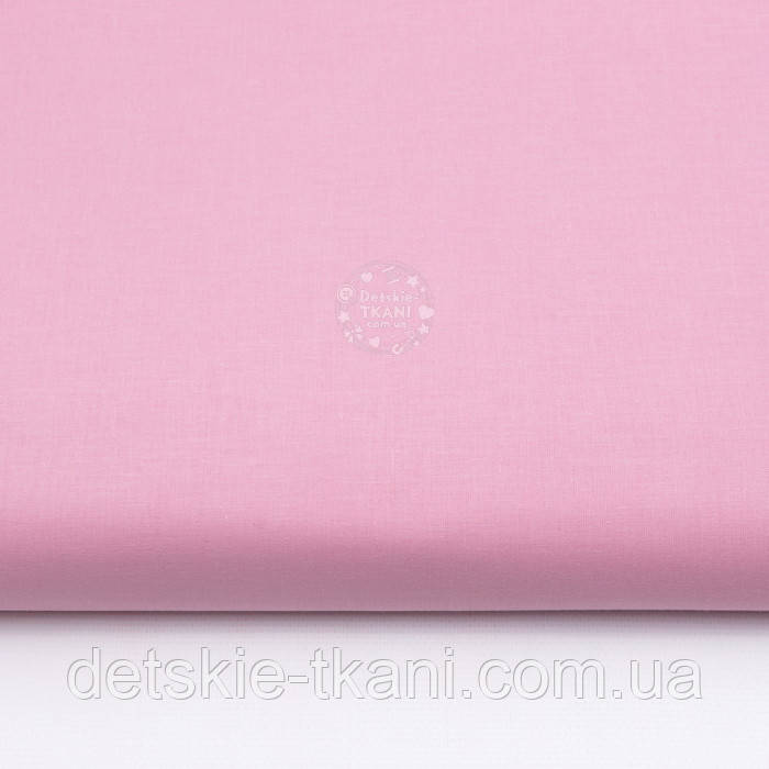 Бязь однотонна рожево-лілового кольору (№3967), фото 1