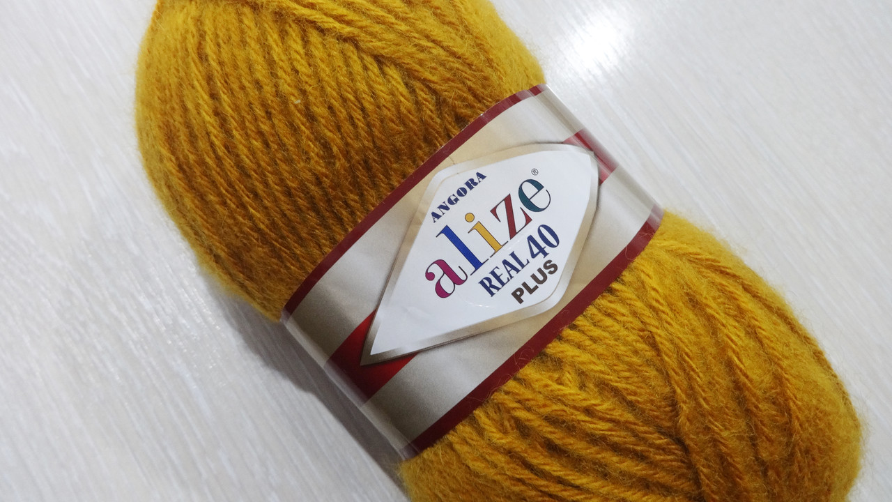 Пряжа Alize Angora Real 40 Plus №645 (100 гр/225 м), фото 1