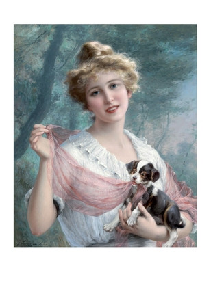 Листівка The Mischievous Puppy, фото 1