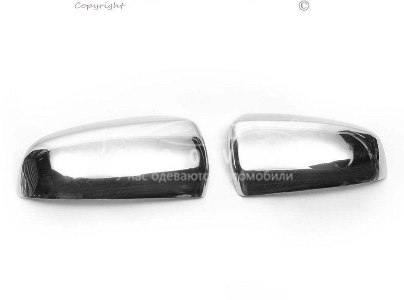 Накладки на дзеркала BMW X5 E70 нерж, фото 1