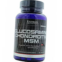 Для суглобів і зв'язок Ultimate Glucosamine Chondroitin MSM 90 таб