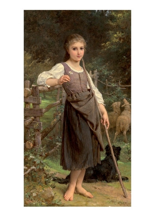 Листівка The Shepherdess, фото 1