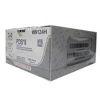 ПДС II (PDS II) 4/0, довжина 70см, кол. голка 31мм W9131H