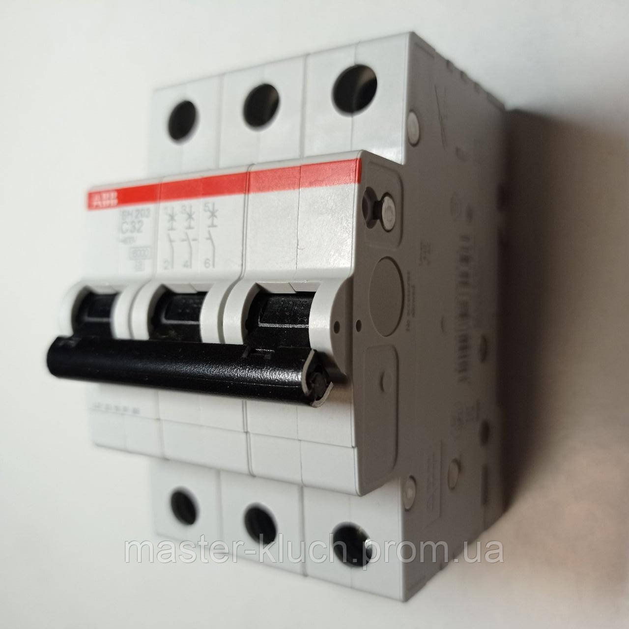 Автоматический выключатель АВВ 32A SH203 С32 - фото 7 - id-p43560949