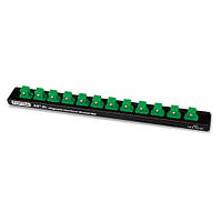 Планка-тримач для головок магнітна 1/4"*260*14PCS TOPTUL PBKB2B2614